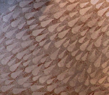 Art Deco pattern of the wall covering